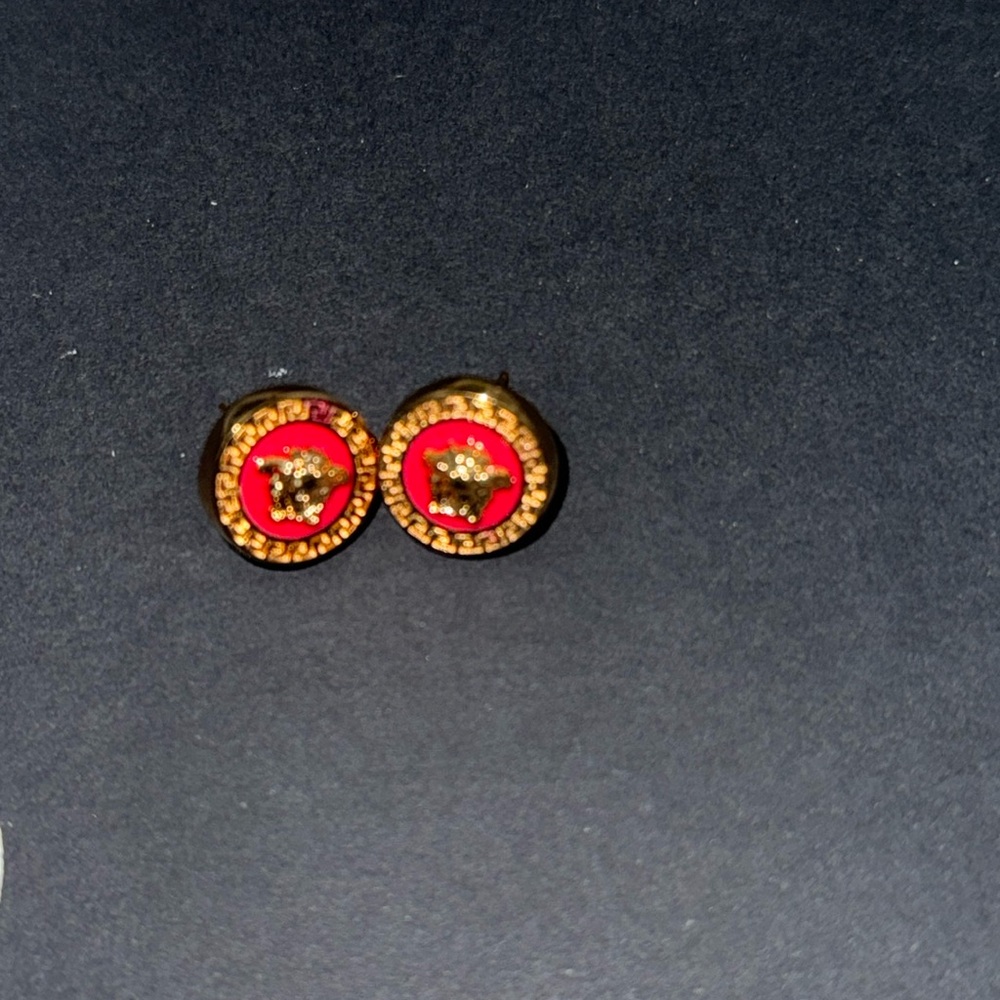 !RARE! NIB VERSACE Medusa Stud Earrings.